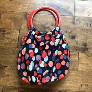 Polka dot purse